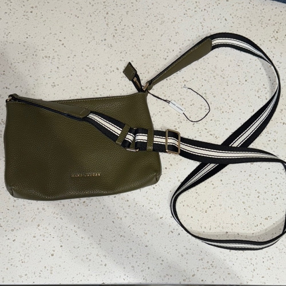 Marc Jacobs Green leather Crossbody Bag